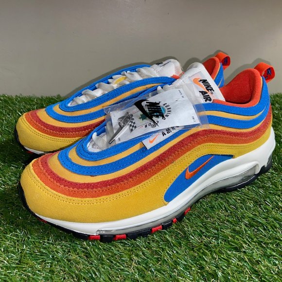 Nike Air Max 97 SE Running Club Photo Blue Pollen White DH1085-700 Men\'s Size 8 main image 6